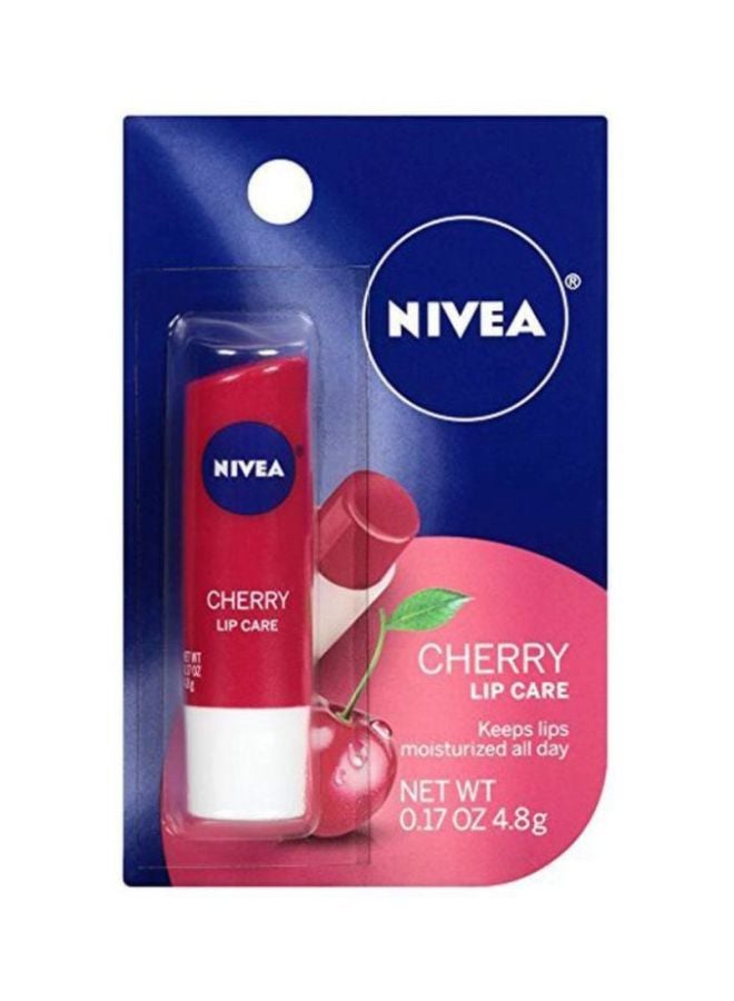 نيفيا بلسم عناية بالشفاه بالكرز أحمر 4.8جرام - Image 3