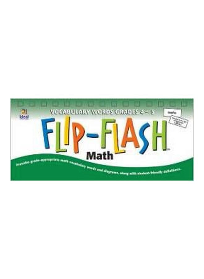 Flip-Flash Math: Vocabulary Words Grades 4-5 spiral_bound english - 08 Mar 2004