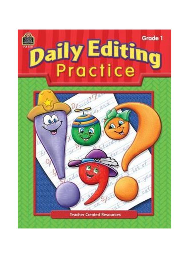 Daily Editing Practice: Grade 1 paperback english - 30 Jun 2004