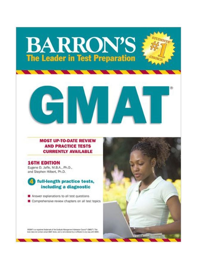 GMAT: Most Up-To-Date Review And Practice Tests Currently Available Paperback English by Eugene D. Jaffe - 01 Jul 2011 