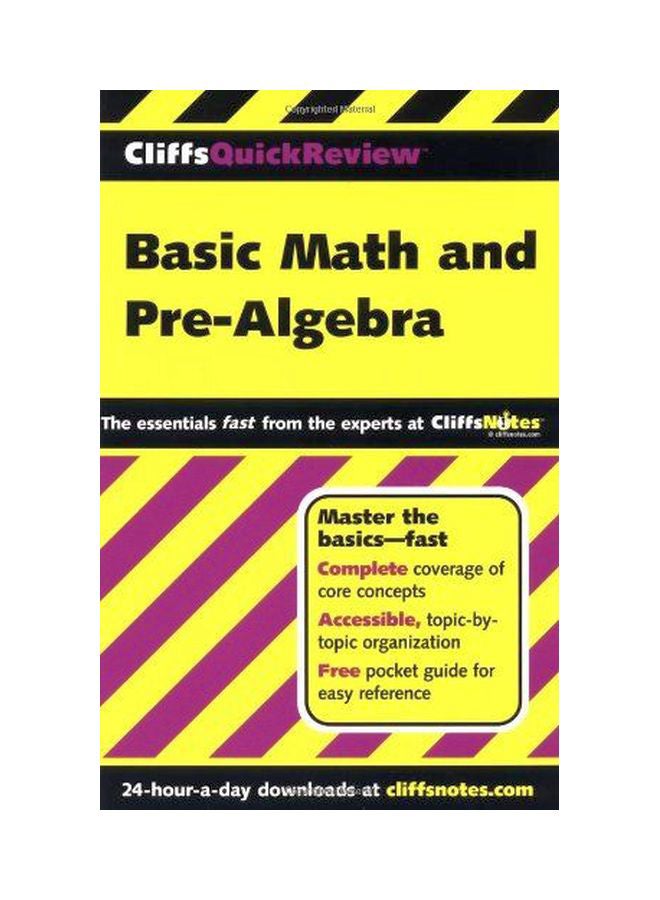 Basic Math And Pre-Algebra Paperback English by Jerry Bobrow - 15-Jun-01 