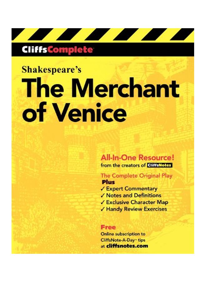 مسرحية ذا ميرشنت أوف فينيس غلاف ورقي الإنجليزية - 09-May-00