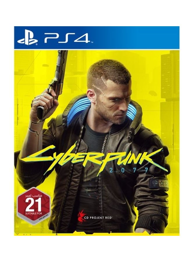 CD PROJEKT RED Cyberpunk 2077 (English/Arabic) - UAE Version - Action & Shooter - PS4/PS5  - Image 1