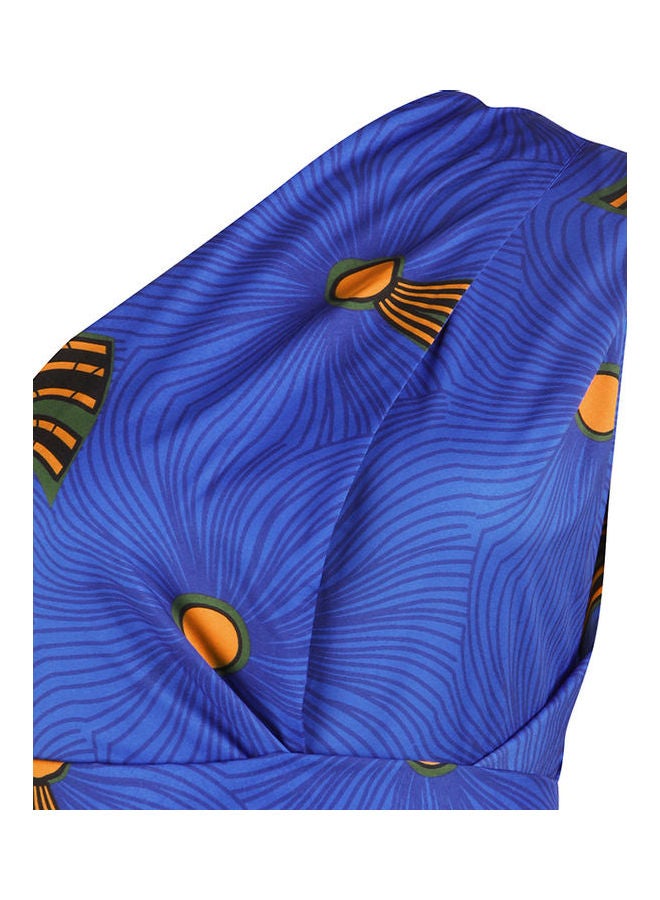 جمبسوت كاجوال بطبعة أزرق - Image 3