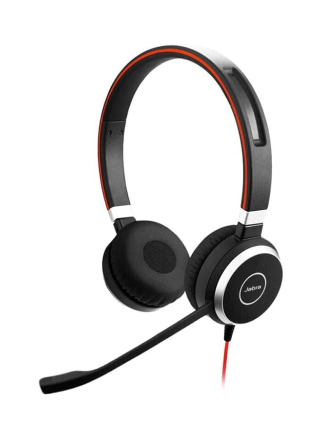 جابرا سماعة رأس إيفولف 40 سلكية ثنائية أسود - Image 1