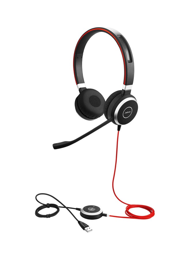 جابرا سماعة رأس إيفولف 40 سلكية ثنائية أسود - Image 3