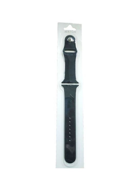 Replacement Band For Apple iWatch 42mm Dark Black