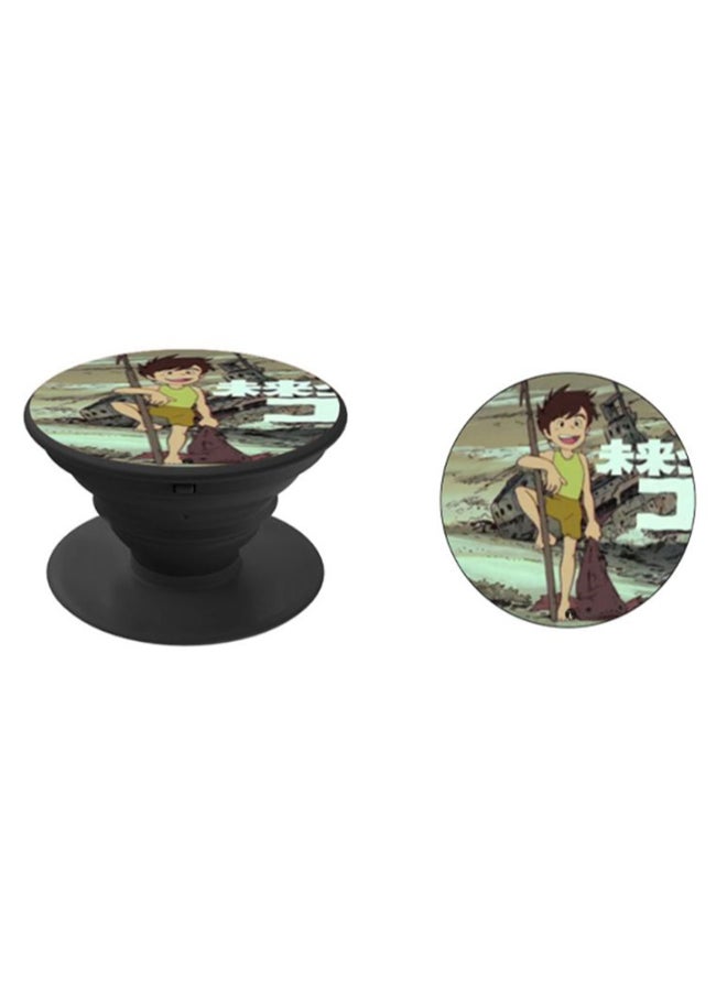 BP Anime Adnan And Lina Pop Up Expanding Phone Grip Holder Multicolour