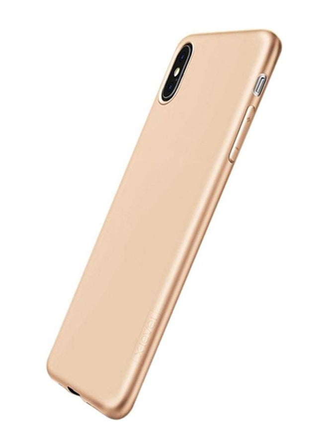 إكس ليفيل غطاء حماية واقِ من سلسلة جارديان لهواتف أبل آيفون X/XS ذهبي - Image 2