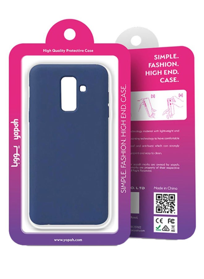 yopah - Protective Case Cover For Samsung Galaxy A6 Plus Blue - Image 1