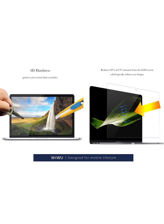 WIWU - Tempered Glass Screen Protector For Macbook 12 Inch Retina Clear - Image 1