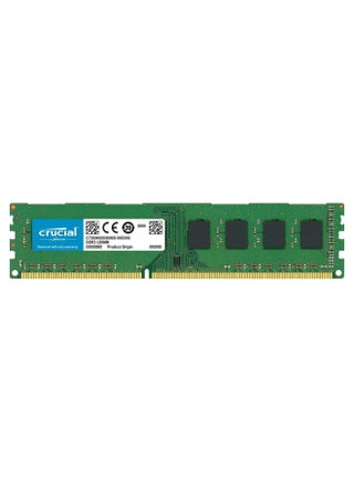 ذاكرة رام DDR3 بتردد 1600 ميجاهرتز لأجهزة الكمبيوتر المكتبي أخضر/أسود - v1607361878/N11989627A_1