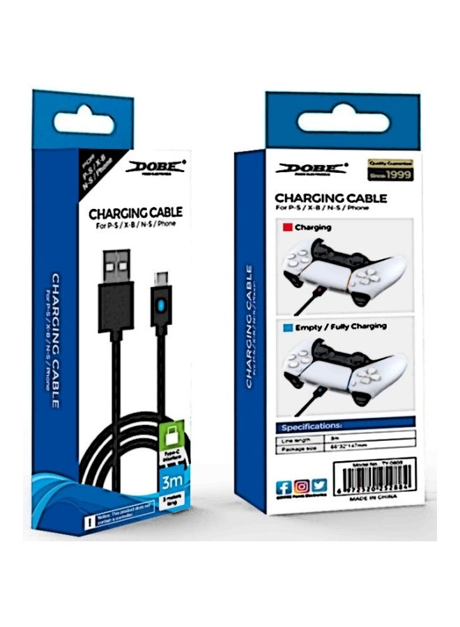 DOBE - Controller Charging Cable FOR PS5 - Image 1