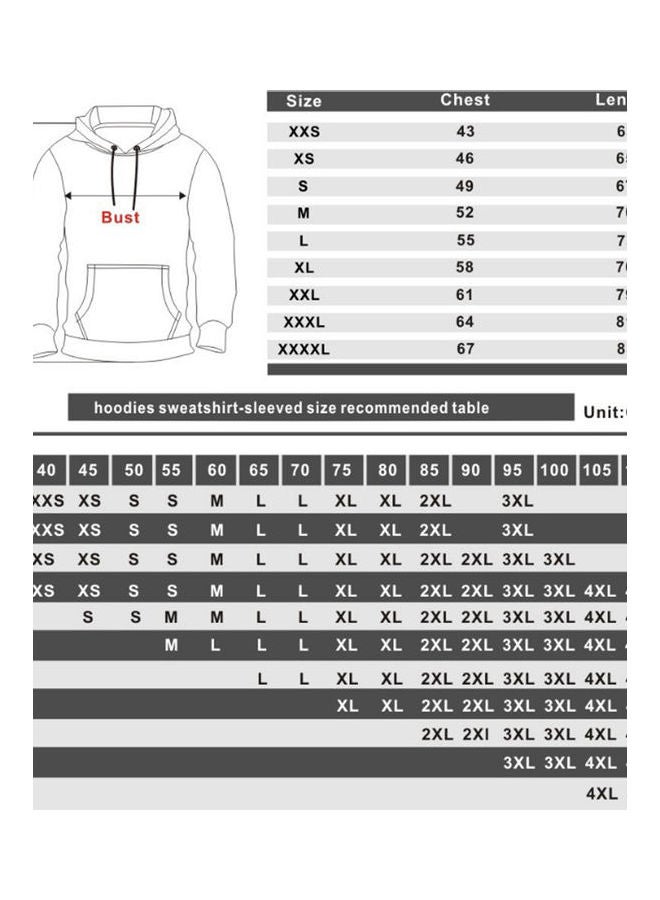 Generic - BTS Love Yourself Printing Hooded Sweatshirt Gray - Image 1