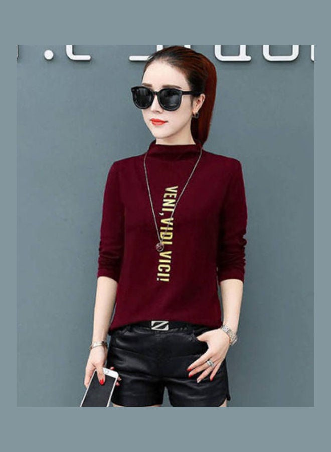 Thicken Sweatshirt Red - Image 2