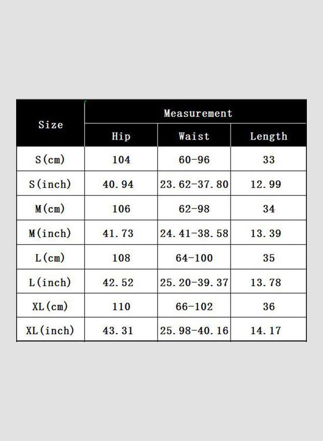 Shorts Summer High Waist Running Hot Pants Wild Elastic Leg Length Black  - Image 2