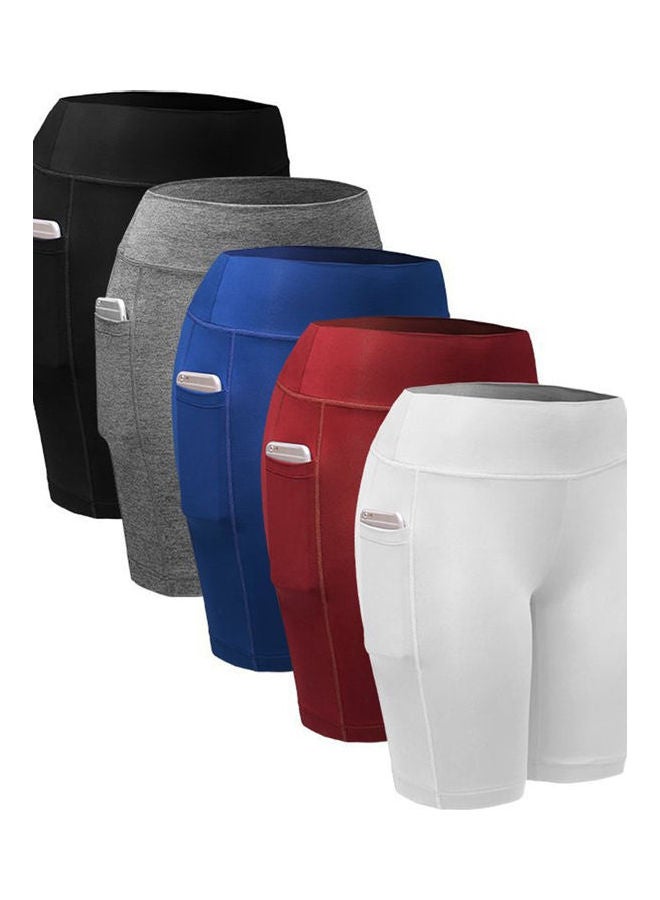 شورت رياضي للأماكن الخارجية أزرق - Image 3