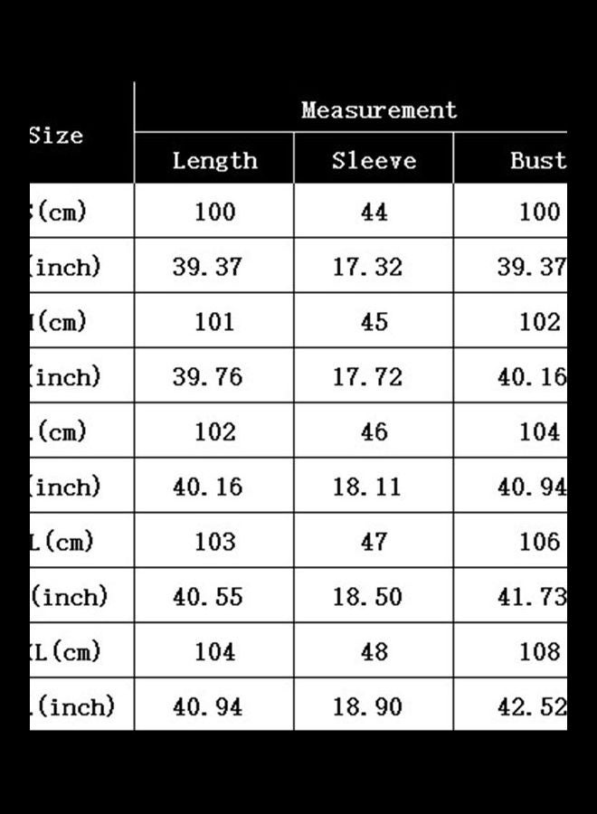 Generic - Women Winter Fashion Long Knitting Sweater Coat Solid Colour Loose Warm Hoodie Cardigan Black Grey - Image 1