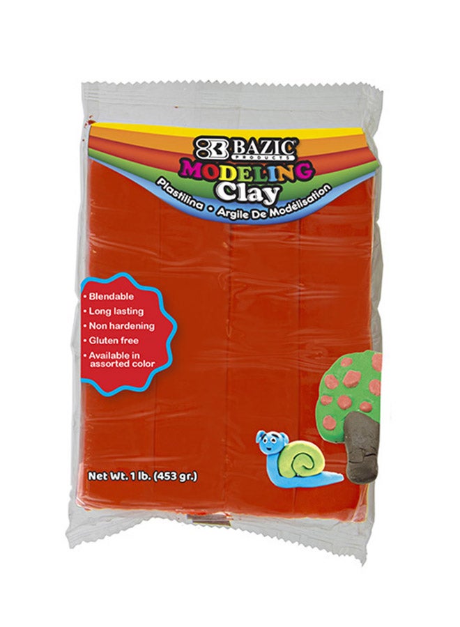 Bazic - Modeling Clay 1 Lb Red - Image 1