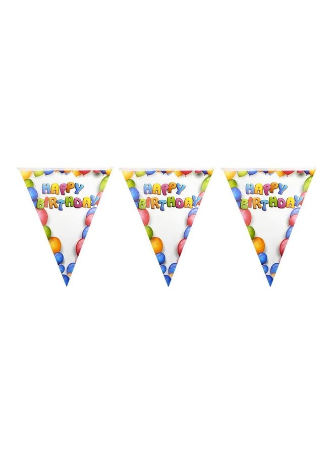 PARTY FUN 3-Piece Happy Birthday Letter Banner Set