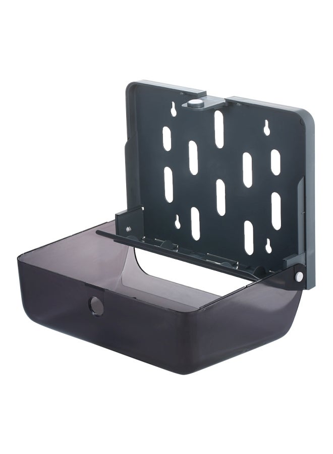 Generic - Wall Mounted Paper Towel Dispenser Black 28 x 11cm - Image 1