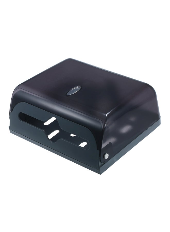 Generic - Wall Mounted Paper Towel Dispenser Black 28 x 11cm - Image 1