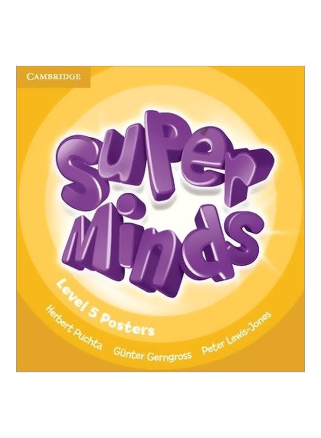 Super Minds Level 5 Posters Paperback English by Herbert Puchta - 21 Jul 2014 
