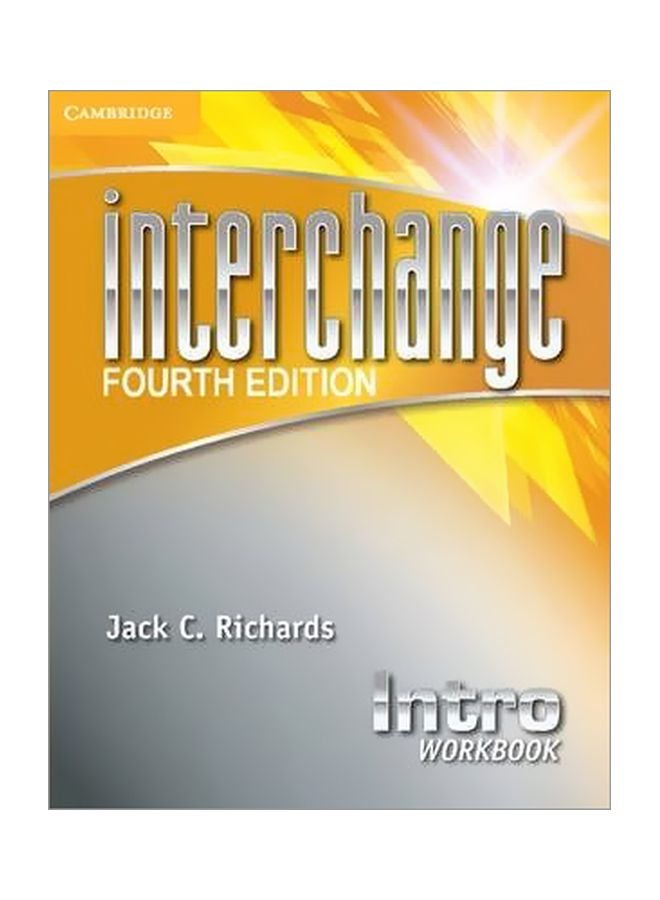 Interchange: Intro Workbook Paperback English by Jack C. Richards - 43708