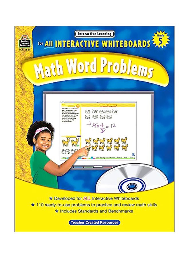 For AII Interactive Whiteboards: Math Word Problems - Grade 5 paperback english - 01 May 2011 