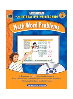 Interactive Learning: Math Word Problems, Grade 4 paperback english - 1 May 2011 - v1607407995/N42762672A_1