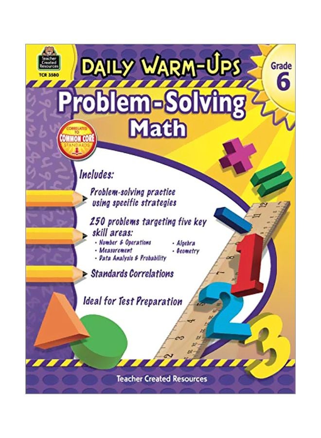 Daily Warm-Ups: Problem Solving Math - Grade 6 paperback english - 01 Jul 2011 