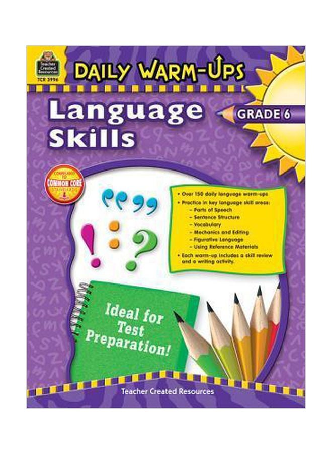 Daily Warm-Ups: Language Skills Grade 6 paperback english - 15 May 2009 