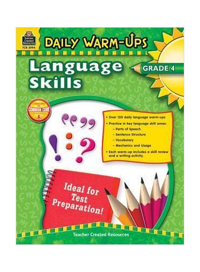 Daily Warm-Ups: Language Skills Grade 4 Paperback English by Mary Rosenberg - 15 May 2009 