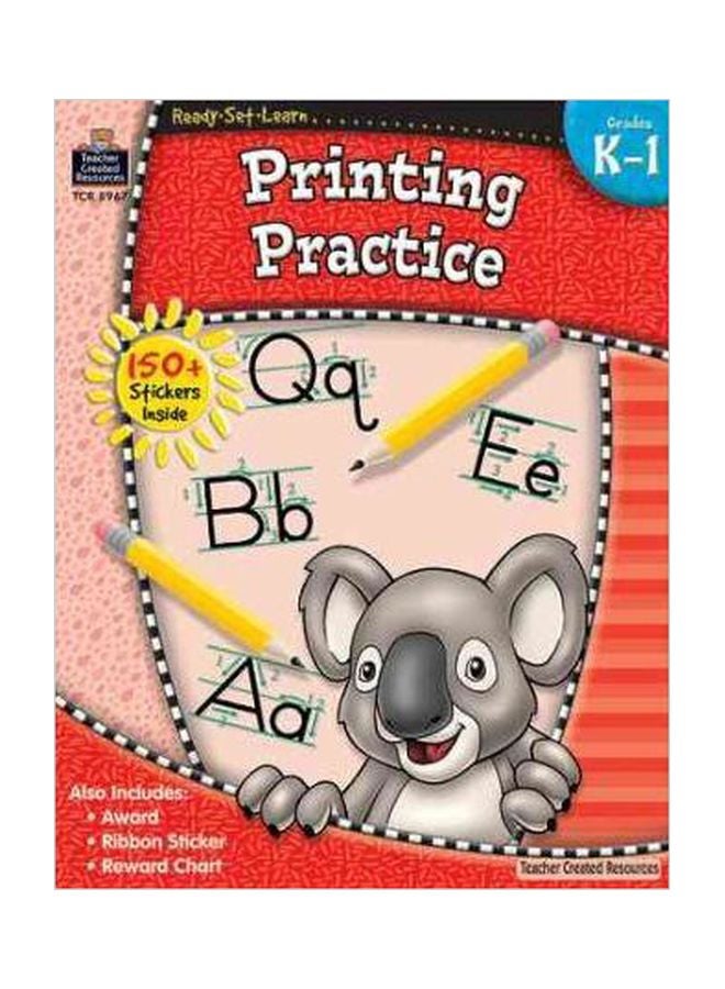 Ready-Set-Learn: Printing Practice Grade K-1 paperback english - 28 Feb 2007 