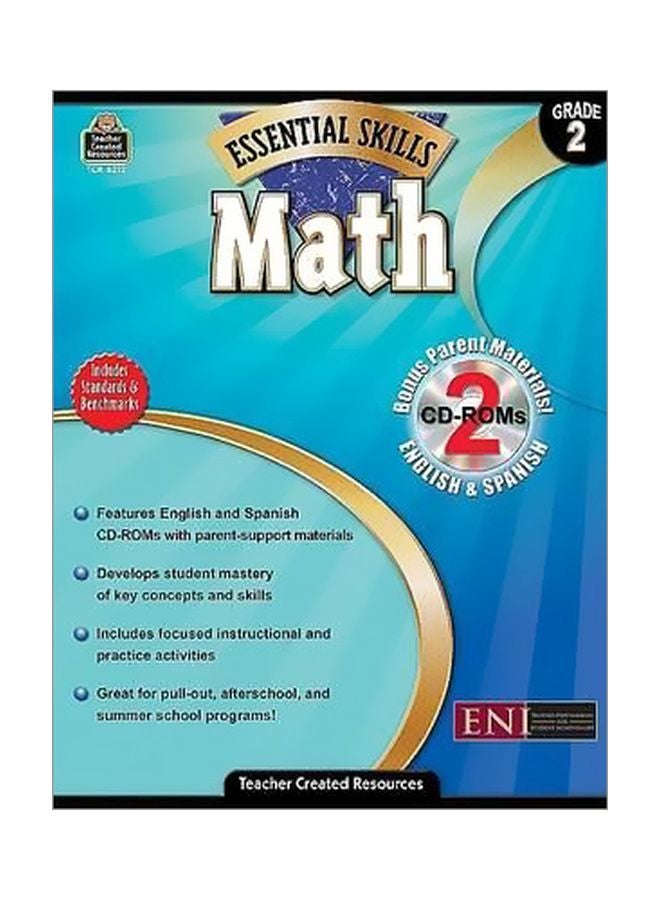 Essential Skills: Math Grade 2 Paperback English - 15 Feb 2009 