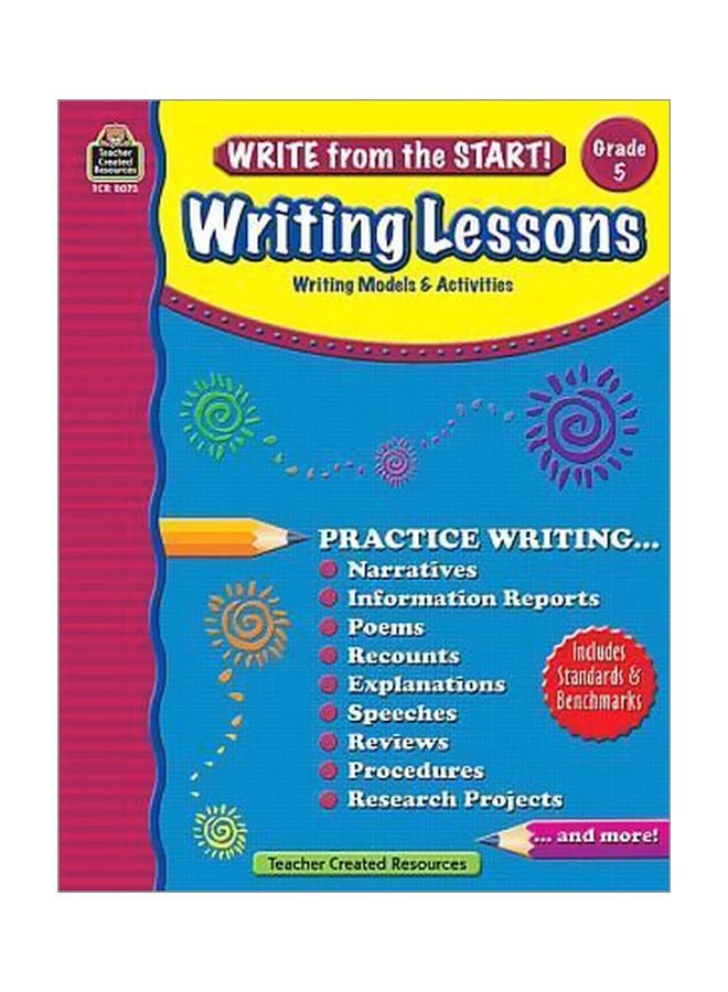 Writing Lessons, Grade 5: Writing Models And Activities paperback english - 01 Apr 2008