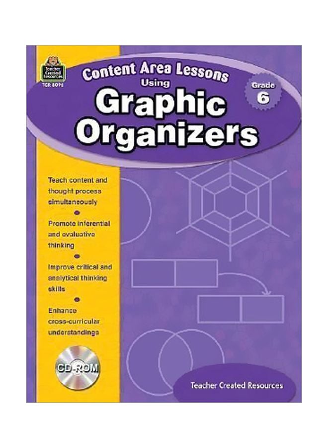 Content Area Lessons Using Graphic Organizers - Grade 6 paperback english - 01 Jan 2008