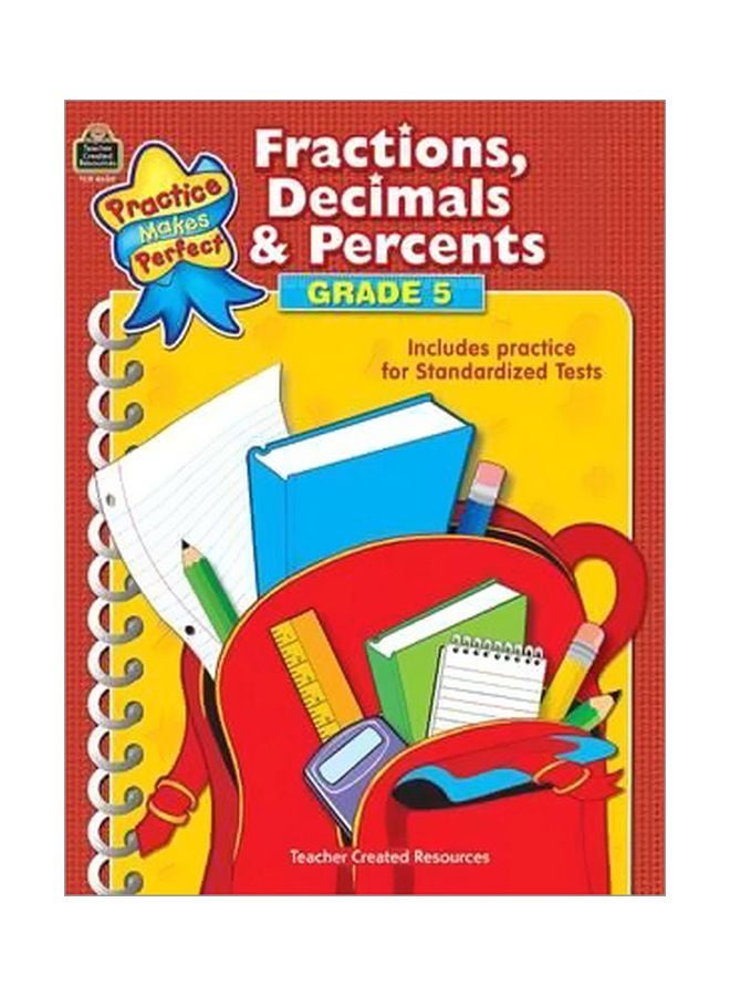 Fractions, Decimals And Percents - Grade 5 paperback english - 01 Jul 2009 