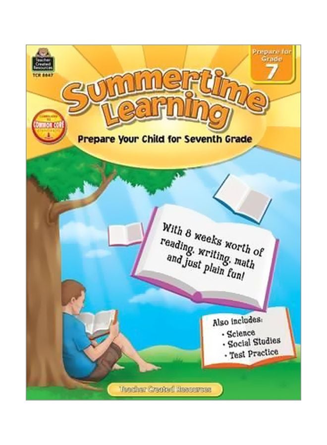 Summertime Learning: Prepare Your Child For Seventh Grade Paperback English - 1 Mar 2012