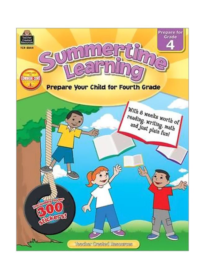 Summertime Learning Grade 4: Prepare Your Child For Fourth Grade paperback english - 01 Apr 2010 