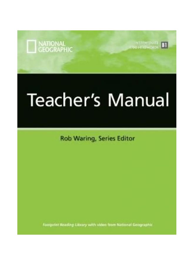 Teacher's Manual board_book english - 06 Dec 2012