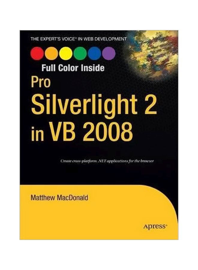 Pro Silverlight 2 In VB 2008 Paperback English by Matthew MacDonald - 12 Jan 2009 