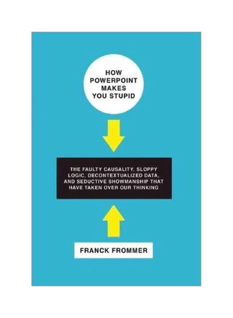 How Powerpoint Makes You Stupid Hardcover English by Franck Frommer - 40969