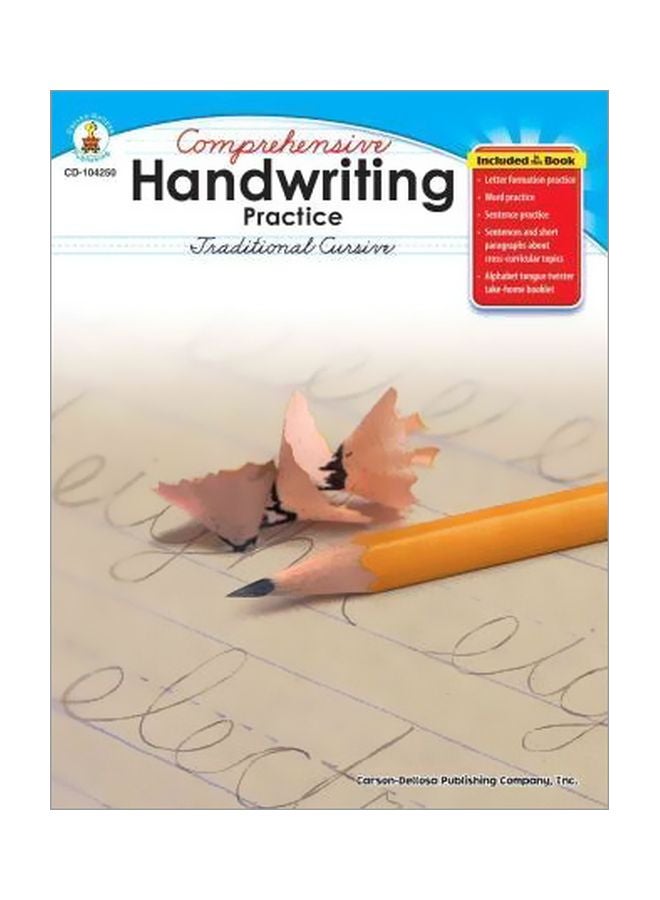 Comprehensive Handwriting Practice: Traditional Cursive Hardcover English by Lynette Pyne - 01 Jan 2008 
