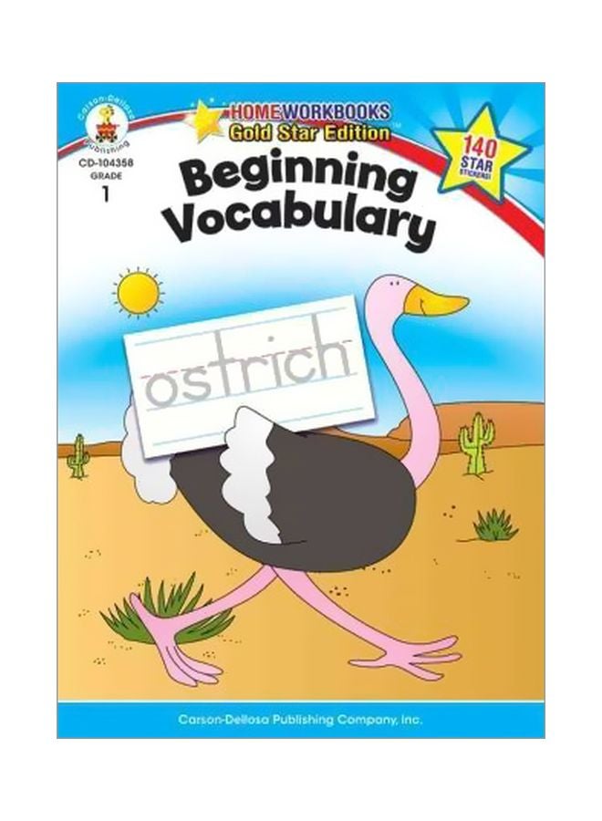 Beginning Vocabulary Home Workbook: Gold Star Edition paperback english - 18 Jan 2010