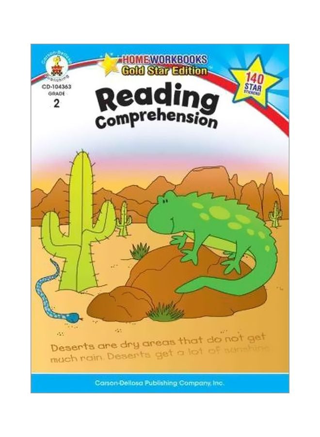 Reading Comprehension Grade 2 Paperback English by Carson-Dellosa Publishing - 40196