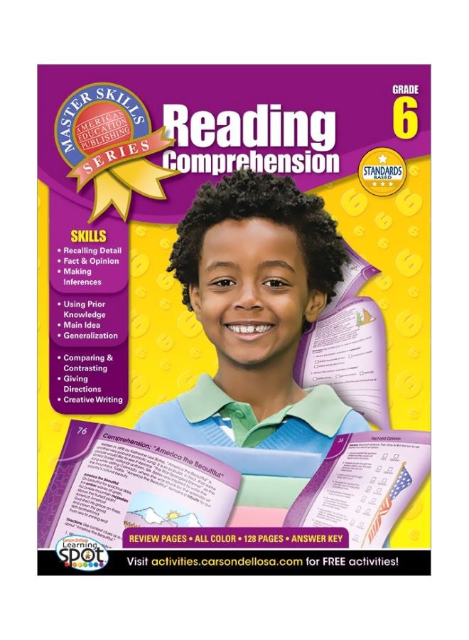 Reading Comprehension, Grade 6 paperback english - 28 Sep 2011 