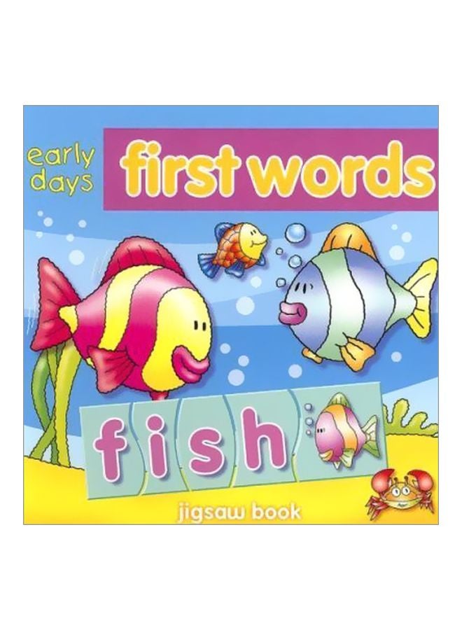 First Words Jigsaw Book Board Book English - 1 Jul 2007