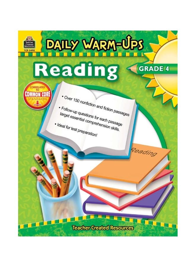 تمارين الإحماء اليومية: القراءة، الصف 4