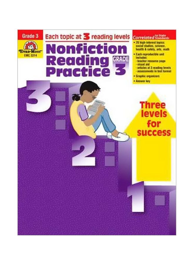 Nonfiction Reading Practice, Grade 3 Paperback English by Kim Griswell - June 1, 2003